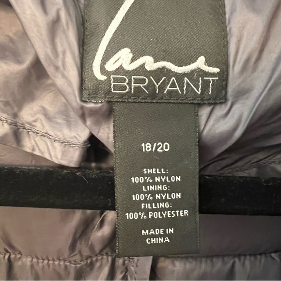 LANE BRYANT BLACK VEST 18/20 - Picture 2 of 3